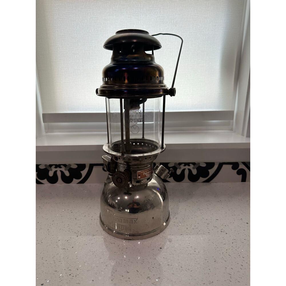 Vintage Super Petromax Rapid 829/500cp Kerosene Lantern Lamp Made In Germany